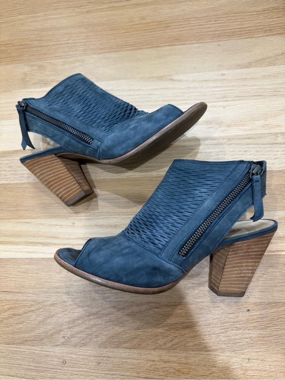 Paul Green Willow Peep Toe Ankle Booties US Size 8